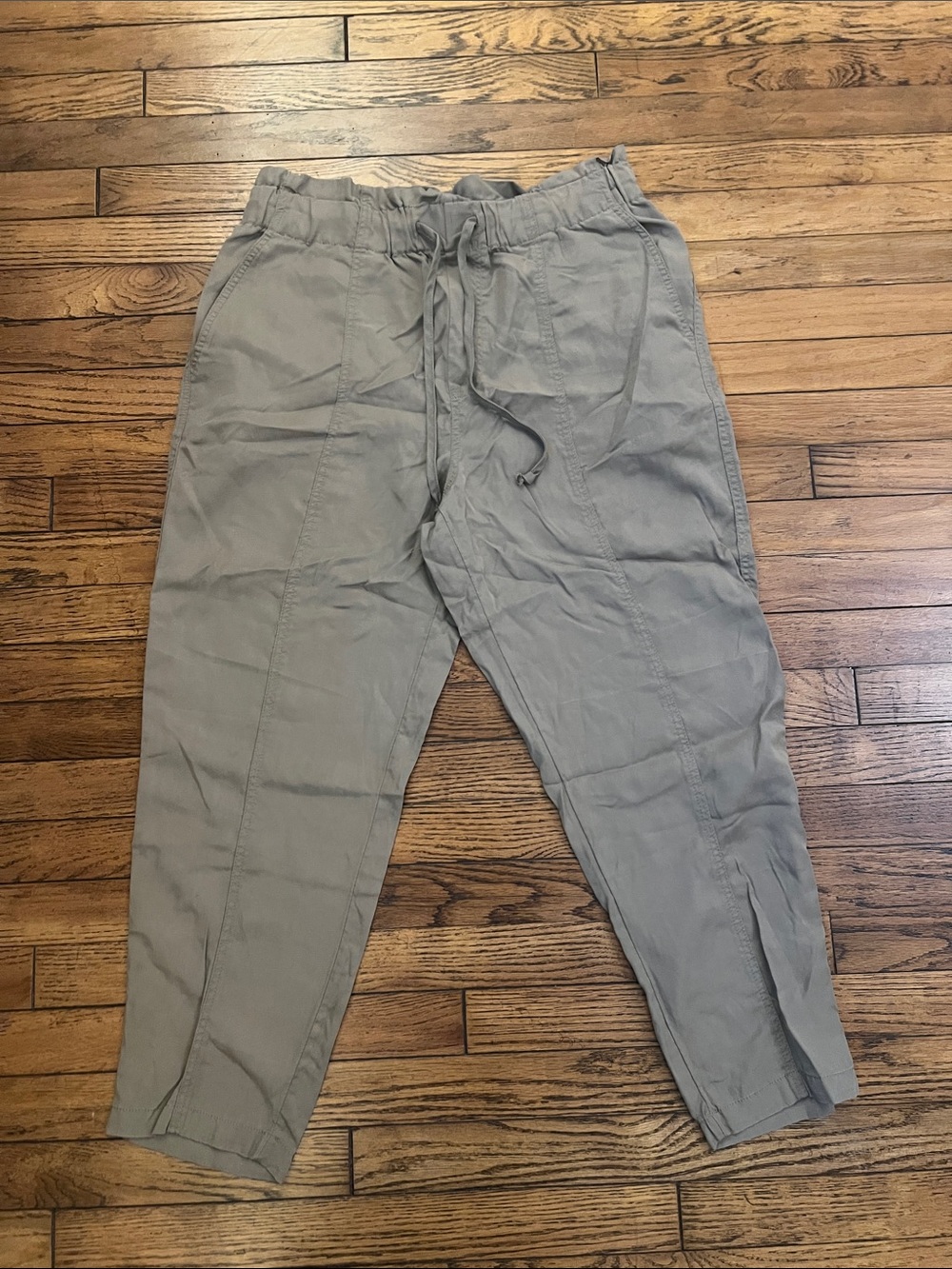 a new day Olive Drawstring Tapered Pants